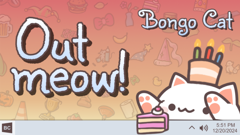Bongo Cat: Kucing Lucu yang Menghibur